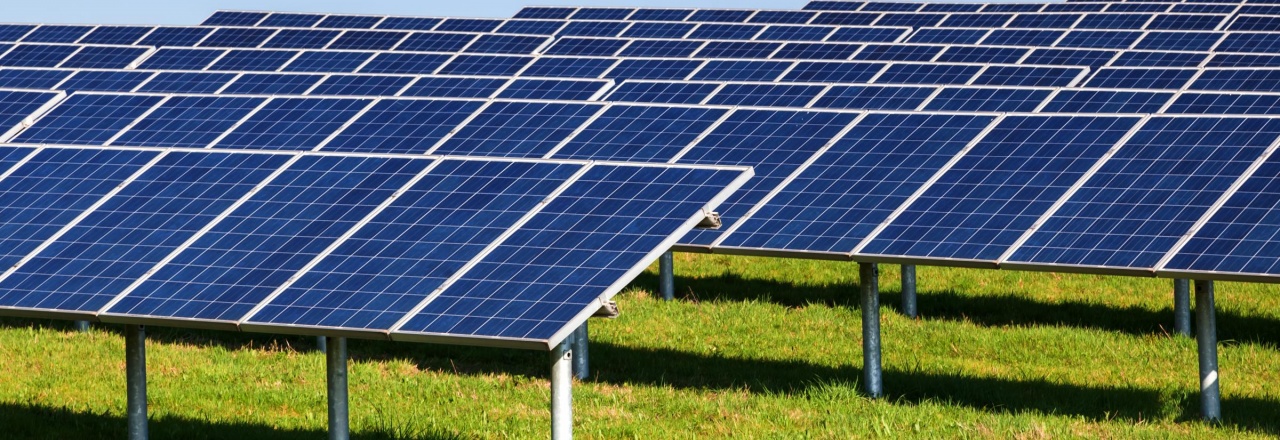 YSG Solar, Solar panels in an open field, NY