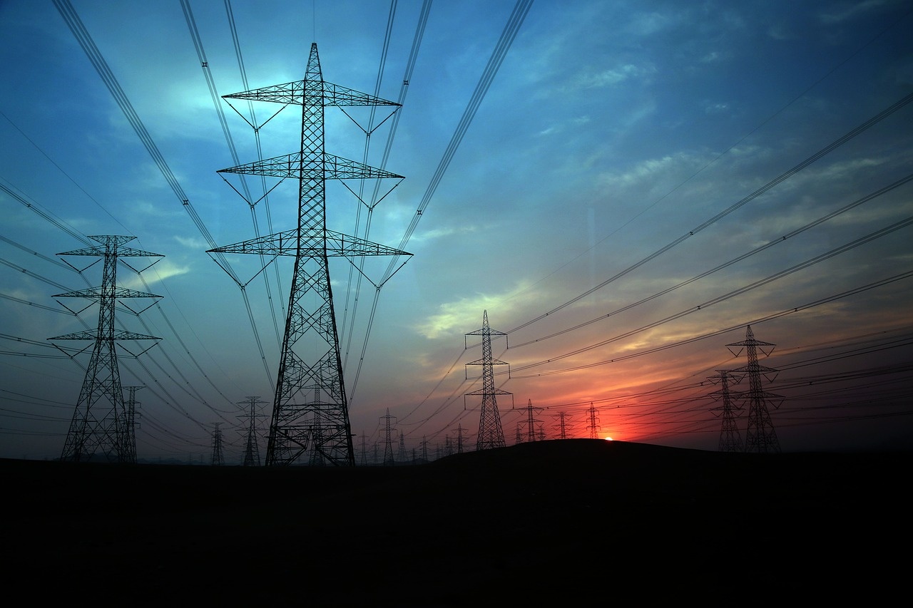 Electricity Pylon, Power Grid, YSG Solar